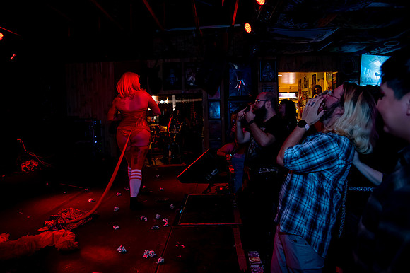 Steel and Seduction: A Night of Metal Burlesque at Aces High Saloon
