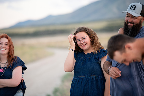 Lund Family Photo Session: Capturing Memories in the West Utah Desert at Sunset