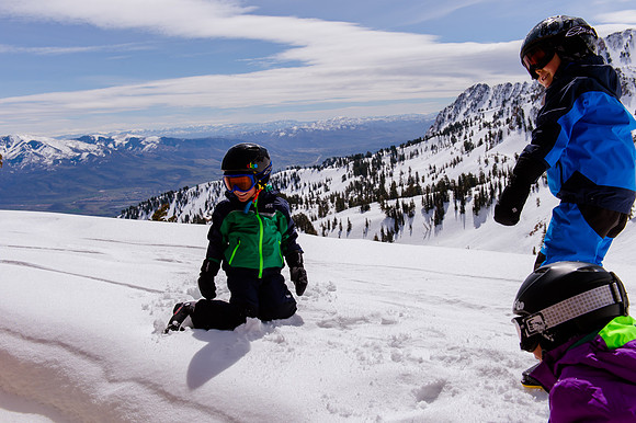 Family Ski at Snowbasin 4-5-17-7513-2