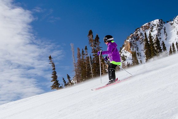 Family Ski at Snowbasin 4-5-17-8280