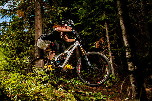 Veteran Mountain Biking in Utah Mountains