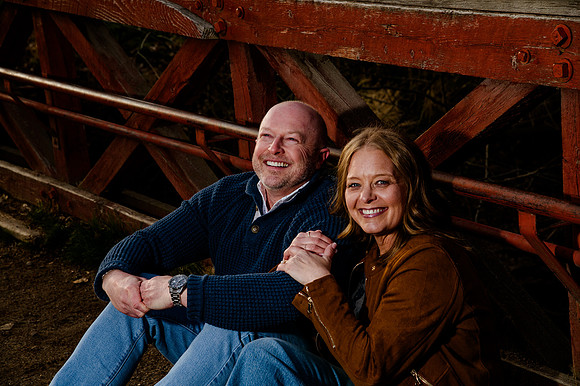 A Snowy Moment & First Kiss Revisited: Heather & Chad’s Engagement at Wheeler Farm