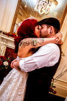 First married kiss