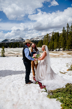 now in June: Megan Collins and Seth Underwood's Mountain Wedding