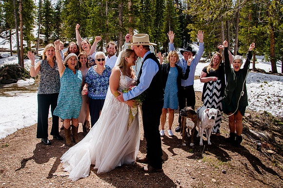 now in June: Megan Collins and Seth Underwood's Mountain Wedding