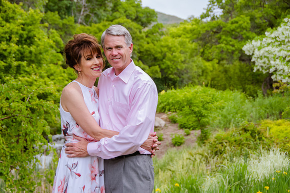 Rob and Brenda at Red Butte Garden-0518