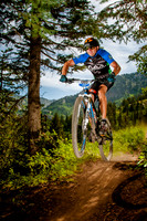 Mt biking at Snowbird