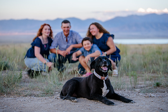 Lund Family Photo Session: Capturing Memories in the West Utah Desert at Sunset