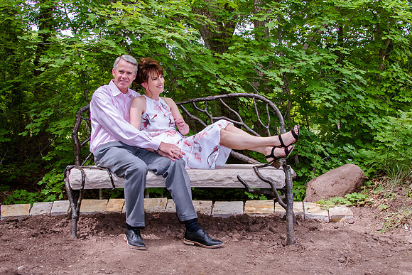 Rob and Brenda at Red Butte Garden-0329