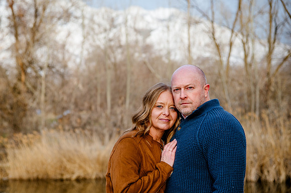 A Snowy Moment & First Kiss Revisited: Heather & Chad’s Engagement at Wheeler Farm