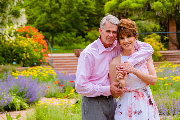 Rob and Brenda at Red Butte Garden-0815