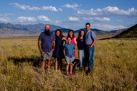 Lund Family Photo Session: Capturing Memories in the West Utah Desert at Sunset