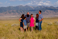 Lund Family Photo Session: Capturing Memories in the West Utah Desert at Sunset