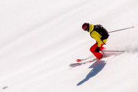 Skiing in the deep stuff at Snowbird-9057