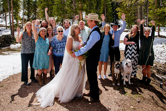now in June: Megan Collins and Seth Underwood's Mountain Wedding