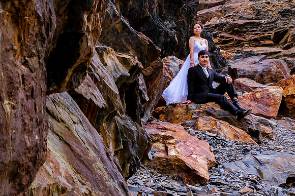 Hun and Minhee in Big Cottonwood Canyon-0995