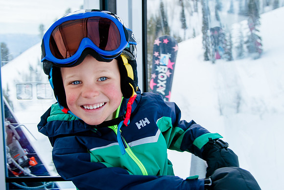 Family Ski at Snowbasin 4-5-17-7474