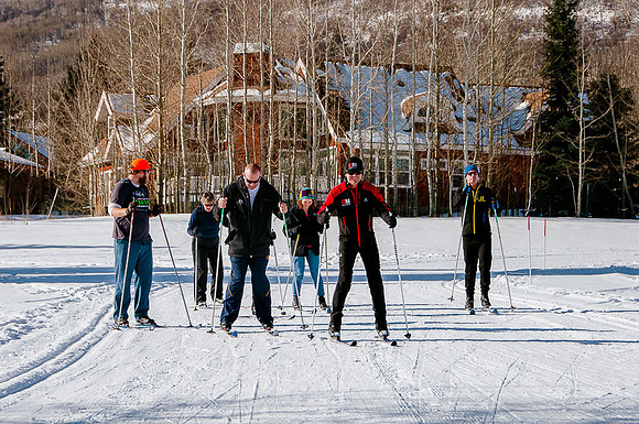 Continue Mission XC skiing at White Pine Touring