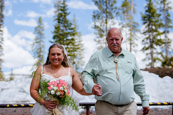 now in June: Megan Collins and Seth Underwood's Mountain Wedding