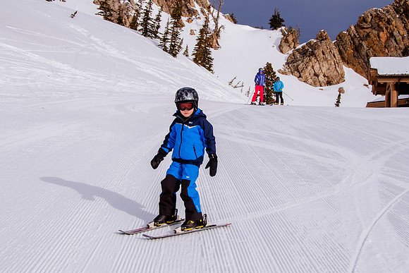 Family Ski at Snowbasin 4-5-17-6825