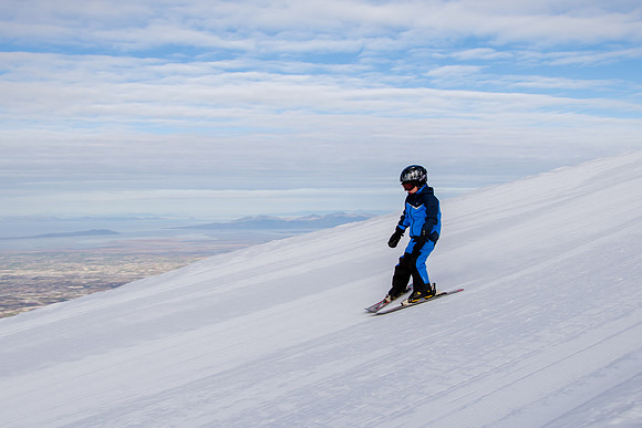 Family Ski at Snowbasin 4-5-17-7671