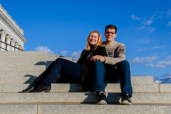 Keith and Leah at the capitol building-9021