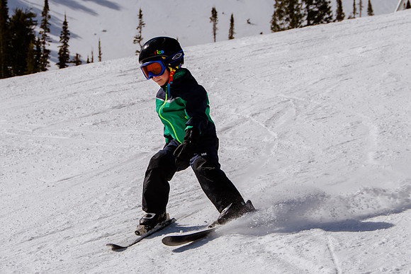 Family Ski at Snowbasin 4-5-17-9077