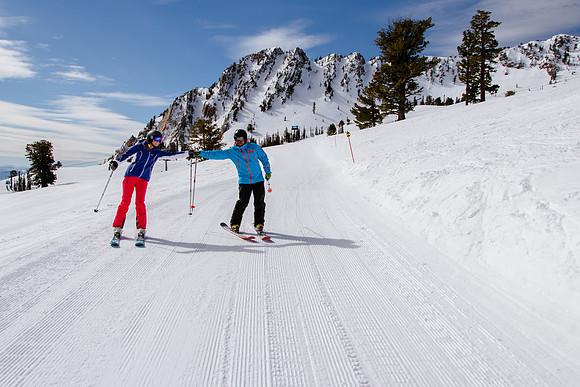 Family Ski at Snowbasin 4-5-17-8651