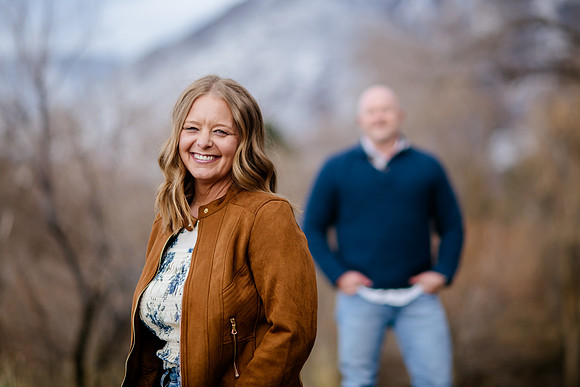 A Snowy Moment & First Kiss Revisited: Heather & Chad’s Engagement at Wheeler Farm