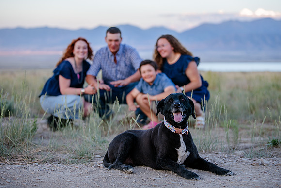 Lund Family Photo Session: Capturing Memories in the West Utah Desert at Sunset