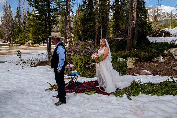 now in June: Megan Collins and Seth Underwood's Mountain Wedding