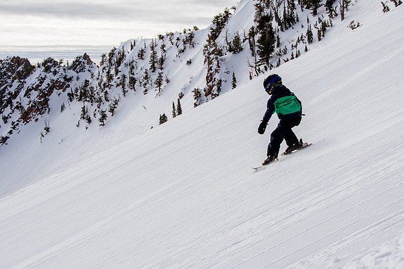 Family Ski at Snowbasin 4-5-17-7761