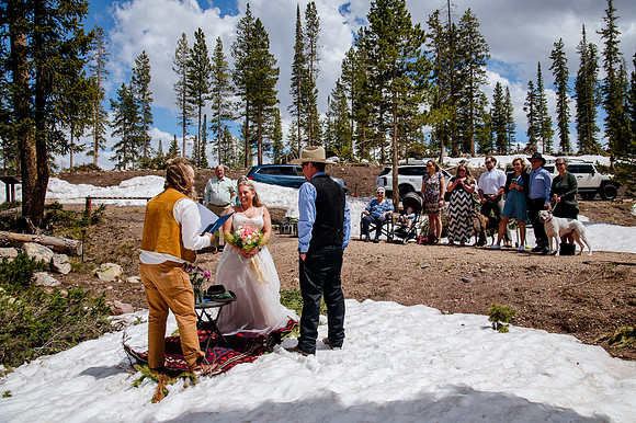 now in June: Megan Collins and Seth Underwood's Mountain Wedding