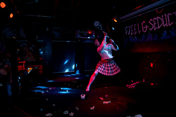 Steel and Seduction: A Night of Metal Burlesque at Aces High Saloon