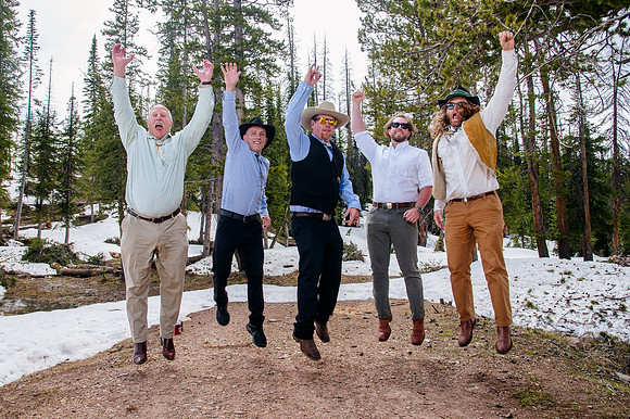 now in June: Megan Collins and Seth Underwood's Mountain Wedding
