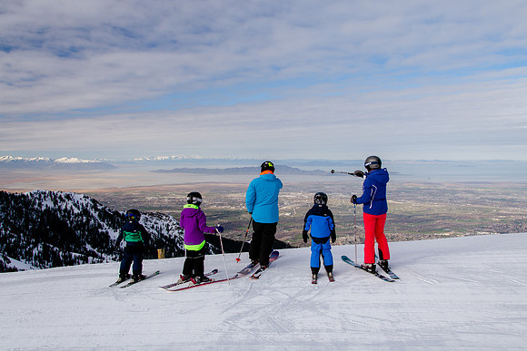 Family Ski at Snowbasin 4-5-17-7606