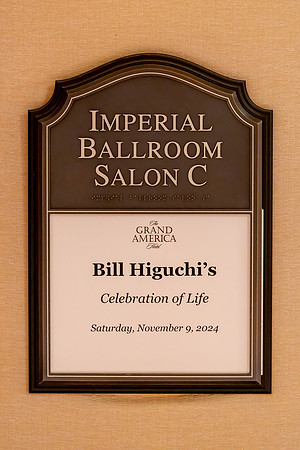 Celebration of Life for Dr. William Iyeo Higuchi: A Timeless Tribute at the Grand America Hotel