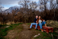 A Snowy Moment & First Kiss Revisited: Heather & Chad’s Engagement at Wheeler Farm
